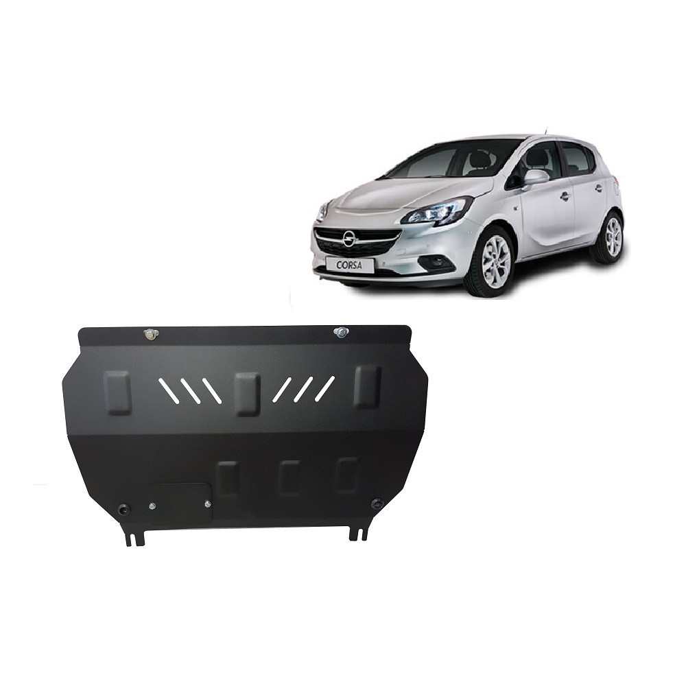 Protection sous moteur et de la boîte de vitesse Opel Corsa E