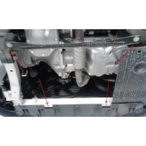 Protection sous moteur et de la boîte de vitesse Opel Corsa E