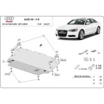 Protection sous moteur et de la radiateur Audi A6