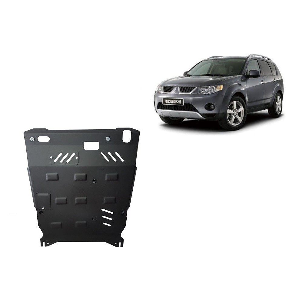 Protection sous moteur et de la boîte de vitesse Mitsubishi Outlander