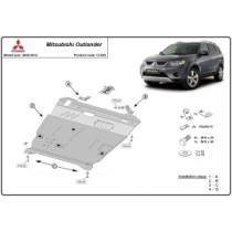 Protection sous moteur et de la boîte de vitesse Mitsubishi Outlander