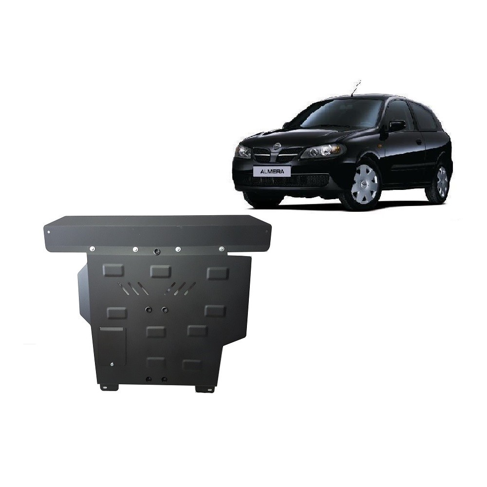 Protection sous moteur et de la boîte de vitesse Nissan Almera Tino