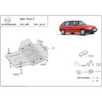 Protection sous moteur et de la boîte de vitesse Opel Astra F