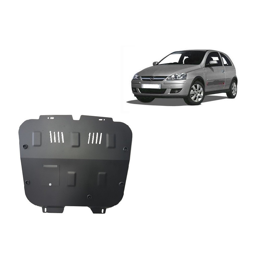 Protection sous moteur et de la boîte de vitesse Opel Corsa C