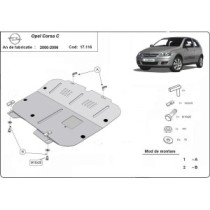 Protection sous moteur et de la boîte de vitesse Opel Corsa C