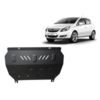 Protection sous moteur et de la boîte de vitesse Opel Corsa D