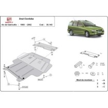 Protection sous moteur et de la boîte de vitesse Seat Cordoba