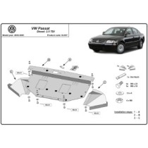 Protection sous moteur et de la radiateur VW Passat B5, B5.5