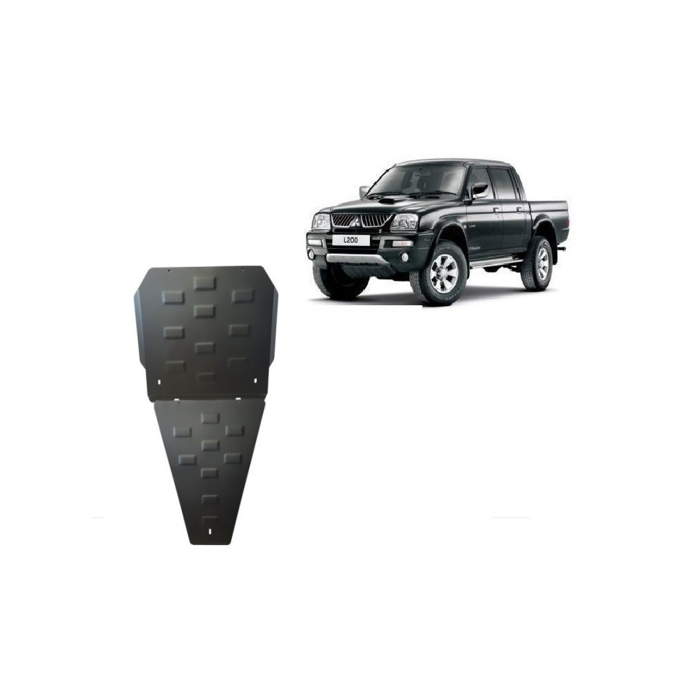 Protection de la boîte de vitesse et de la différentiel Mitsubishi L 200