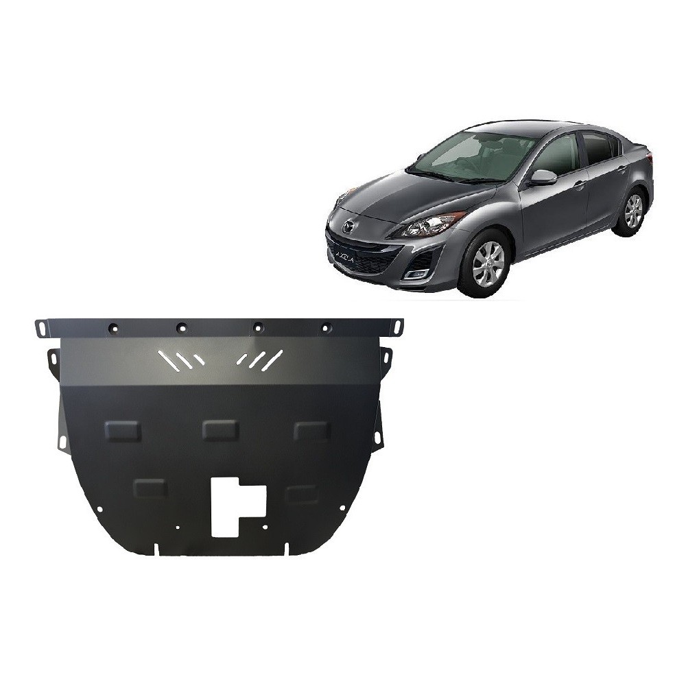 Protection sous moteur et de la boîte de vitesse Mazda Axela