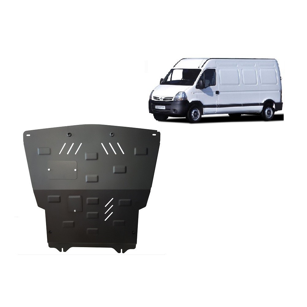 Protection sous moteur et de la boîte de vitesse Nissan Interstar