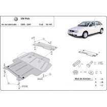 Protection sous moteur et de la boîte de vitesse Volkswagen Polo - 6N, 6N1, 6K, Classic, Variant