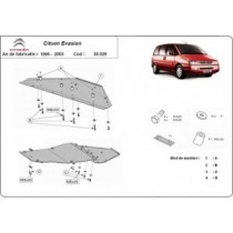 Protection sous moteur et de la boîte de vitesse Citroen Evasion