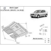 Protection sous moteur et de la boîte de vitesse Dacia Logan 1