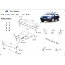 Protection sous moteur et de la boîte de vitesse Ford Mondeo 1,2