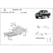Protection Sous Moteur Mitsubishi L200