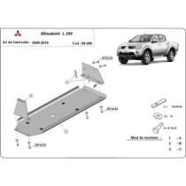 Protection de réservoir Mitsubishi L 200