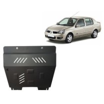 Protection sous moteur et de la boîte de vitesse Renault Clio 2