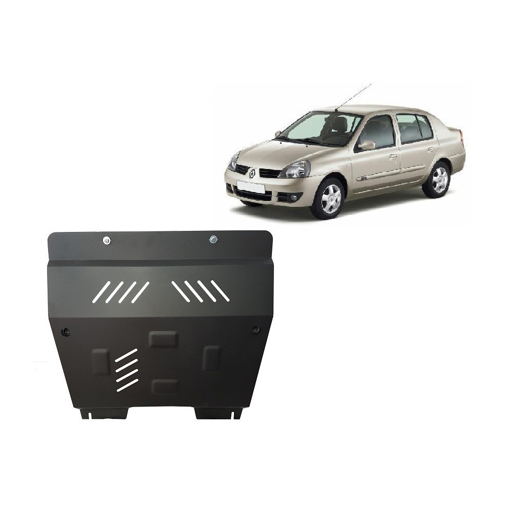Protection sous moteur et de la boîte de vitesse Renault Clio 2