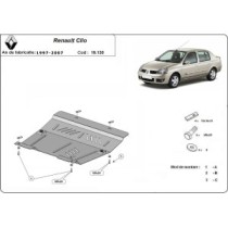 Protection sous moteur et de la boîte de vitesse Renault Clio 2