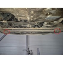 Protection sous moteur et de la boîte de vitesse Renault Laguna 2