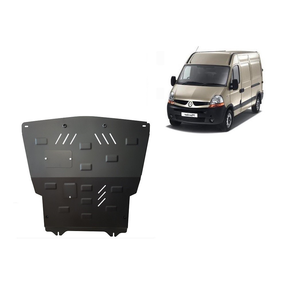 Protection sous moteur et de la boîte de vitesse Renault Master 2
