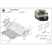 Protection sous moteur et de la boîte de vitesse Renault Master 2