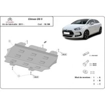 Protection sous moteur et de la boîte de vitesse Citroen DS5