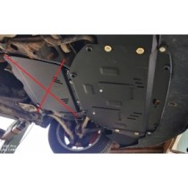 Protection sous moteur et de la radiateur Audi A4 B5