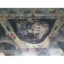 Protection sous moteur et de la boîte de vitesse Renault Clio 4