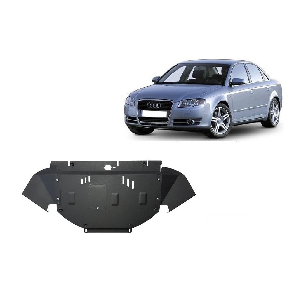 Protection sous moteur et de la radiateur Audi A4 B7