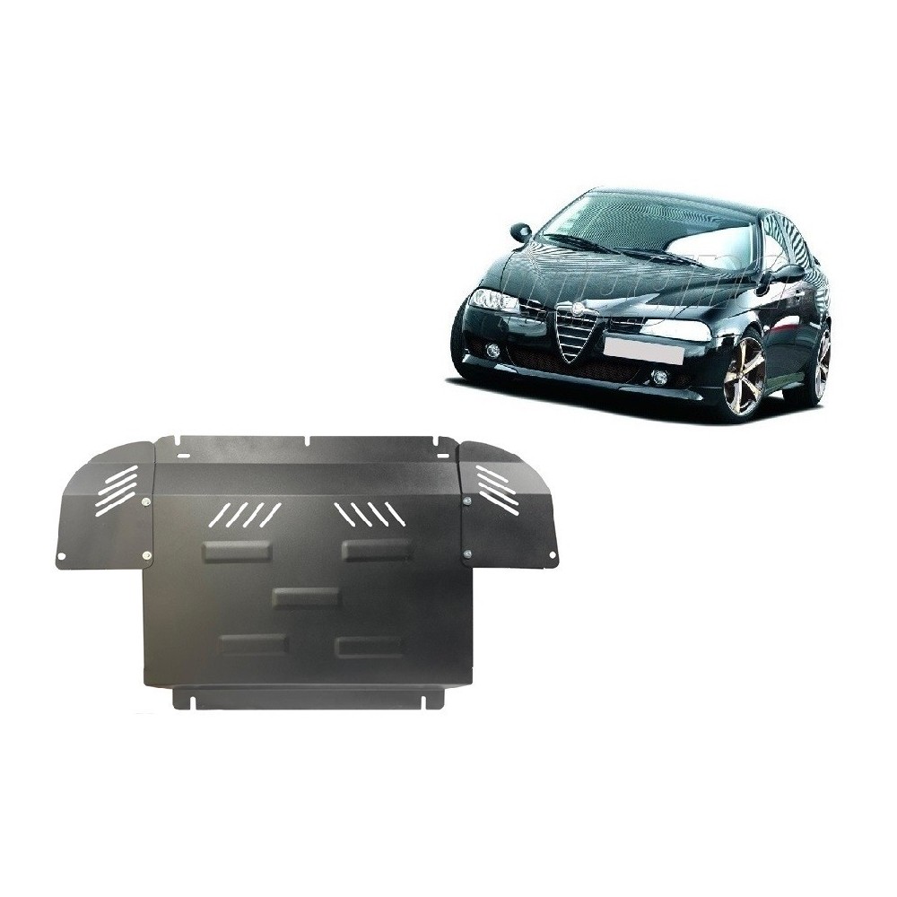 Protection sous moteur et de la boîte de vitesse Alfa Romeo 156