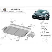 Protection sous moteur et de la boîte de vitesse Alfa Romeo 156
