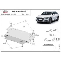 Protection sous moteur et de la radiateur Audi All Road A6