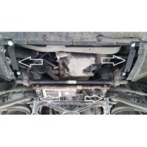 Protection sous moteur et de la radiateur Audi All Road A6