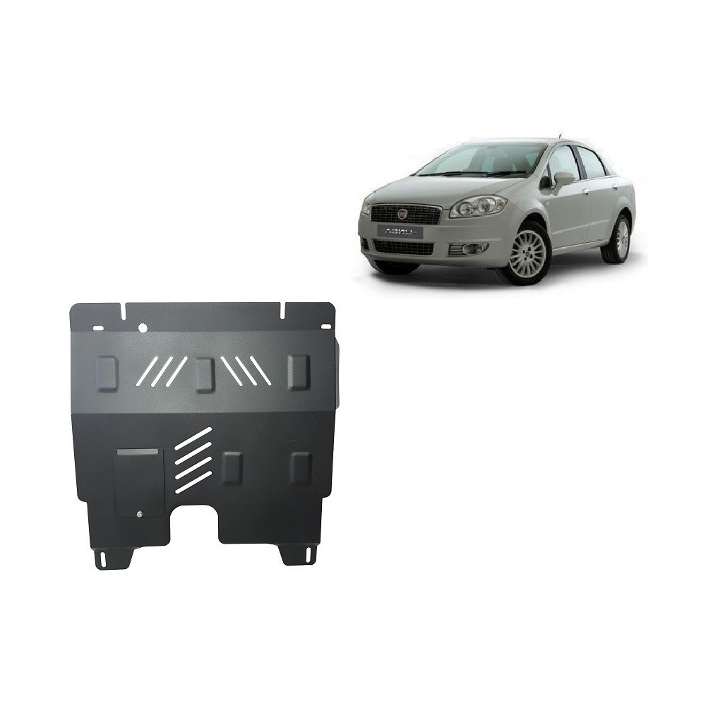 Protection sous moteur et de la boîte de vitesse Fiat Linea