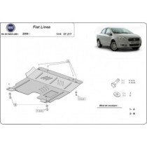 Protection sous moteur et de la boîte de vitesse Fiat Linea