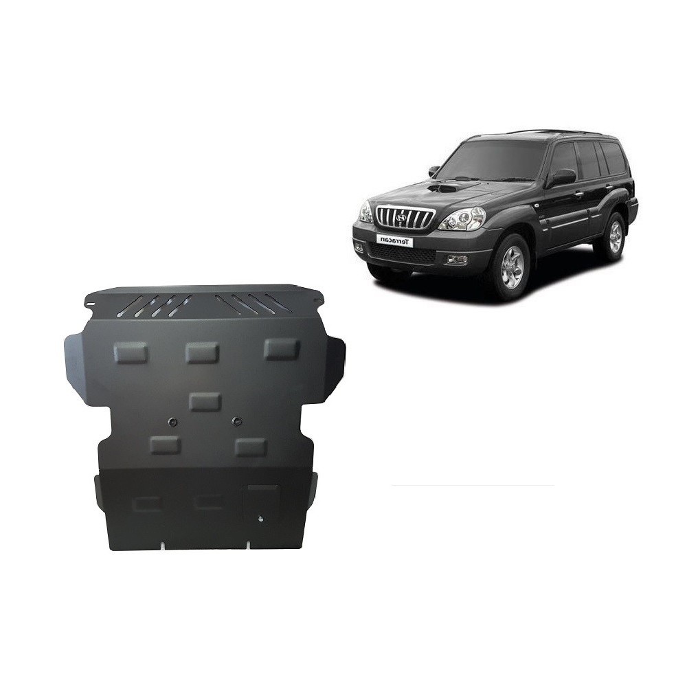 Protection sous moteur et de la radiateur Hyundai Terracan
