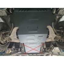 Protection sous moteur et de la radiateur Hyundai Terracan