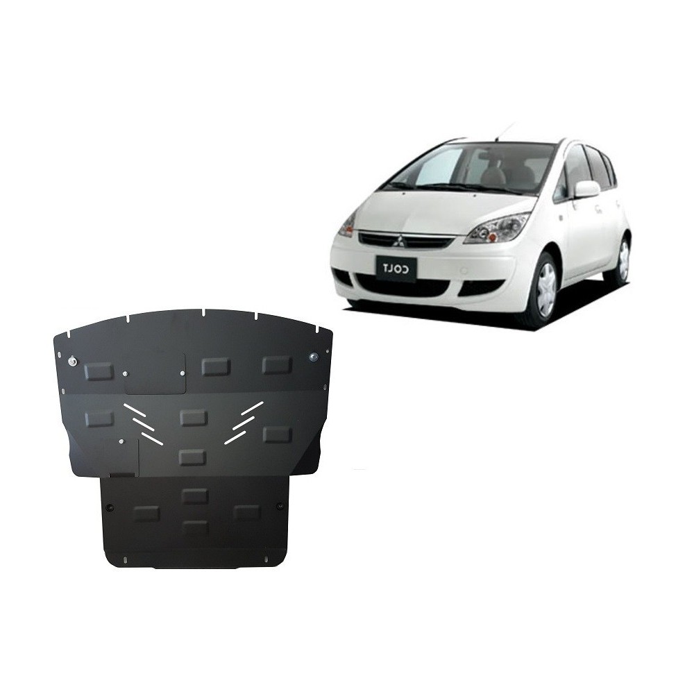 Protection sous moteur et de la boîte de vitesse Mitsubishi Colt