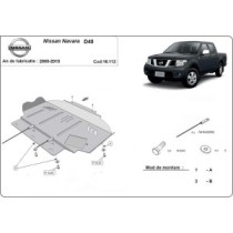 Protection Sous Moteur Nissan Navara D40