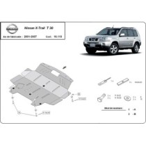 Protection sous moteur et de la boîte de vitesse Nissan X-Trail T30