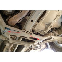 Protection sous moteur et de la boîte de vitesse Nissan X-Trail T30