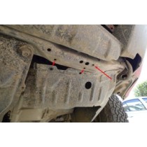 Protection sous moteur et de la boîte de vitesse Nissan X-Trail T30