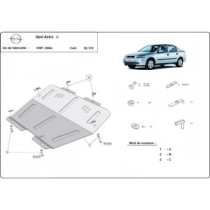 Protection sous moteur et de la boîte de vitesse Opel Astra G