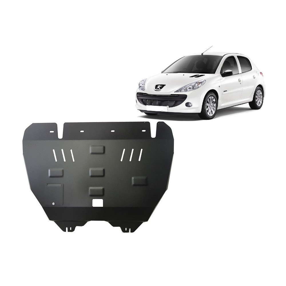 Protection sous moteur et de la boîte de vitesse Peugeot 206