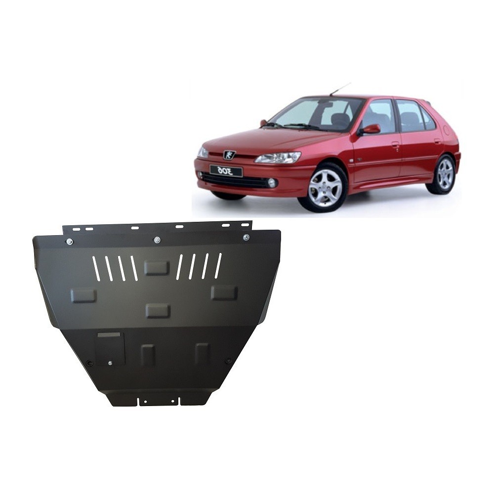 Protection sous moteur et de la boîte de vitesse Peugeot 306