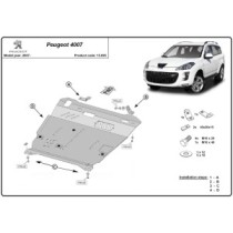 Protection sous moteur et de la boîte de vitesse Peugeot 4007
