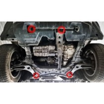 Protection sous moteur et de la boîte de vitesse Peugeot 4007