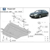 Protection sous moteur et de la boîte de vitesse Peugeot 607